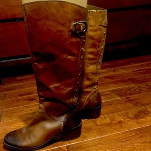 ARTURO CHIANG Leather Zip-Up Boots - Women’s Size 8.5